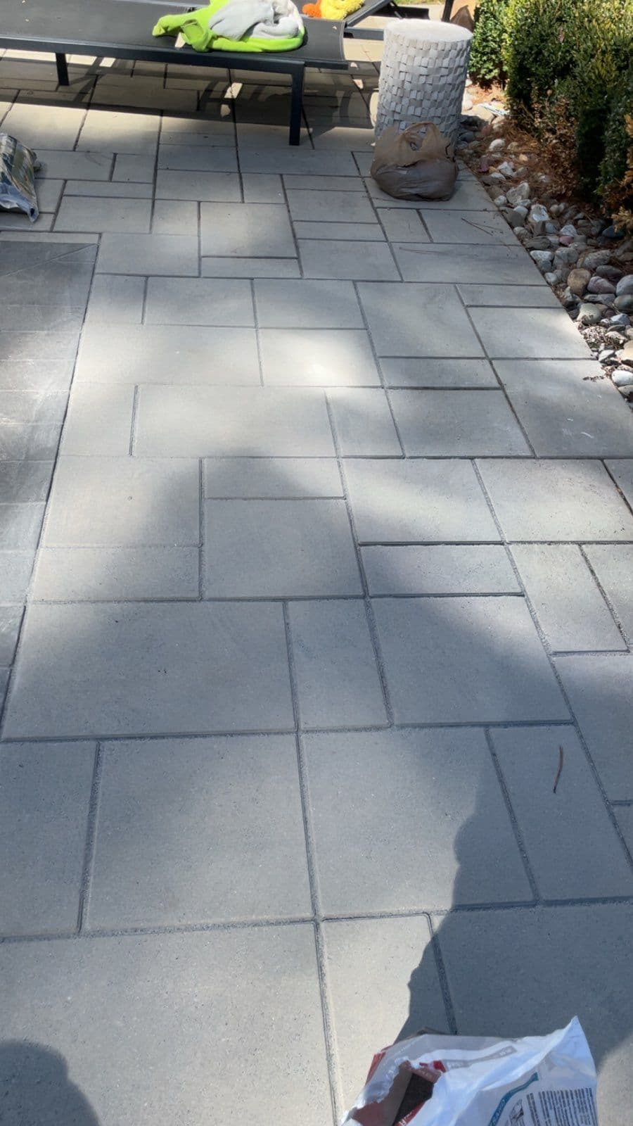 Project Light Gray Paver Patio Around the Pool image
